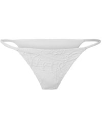 Devon Windsor - Peyton Cheeky Bikini Bottom - Lyst