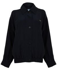 Prada - Logo Softshell Jacket - Lyst