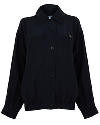 Prada - Logo Softshell Jacket - Lyst