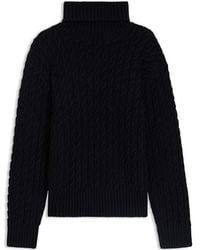 BOSS - Hbb Herrero Wool Crew Neck Jumper - Lyst