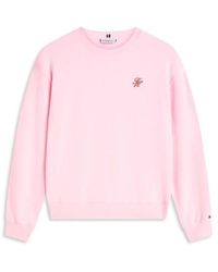 Tommy Hilfiger - Script Crew Sweatshirt - Lyst