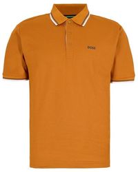 BOSS - Paddy Short-Sleeve Polo Shirt - Lyst