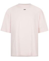 Off-White c/o Virgil Abloh - Paint Arrow Oversized T-Shirt - Lyst