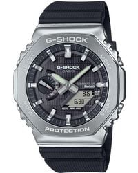 G-Shock - Bluetooth Solar Stainless Steel Digital Watch - Lyst