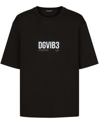 Dolce & Gabbana - Dg Vib3 T-shirt Sn34 - Lyst