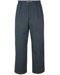 Maison Kitsuné - Relaxed Pleated Trousers - Lyst