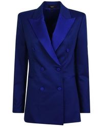 Theory Tuxedo Jacket - Blue