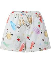 Never Fully Dressed - Woven Tracksuit Shorts - Lyst