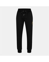 Dolce & Gabbana - Crest Closed Hem Fleece Joggers - Lyst
