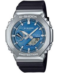 G-Shock - Bluetooth Solar Stainless Steel Digital Watch - Lyst