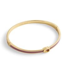 COACH - C Hinge Bangle - Lyst