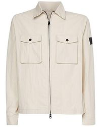 Calvin Klein - Lifestyle Cotton Long Sleeve Overshirt - Lyst