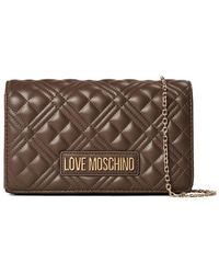 Love Moschino - Super Quilted Mini Crossbody Bag - Lyst