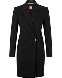BOSS - Dackea Bodycon Dress - Lyst