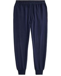 Polo Ralph Lauren - Tonal Taped Closed Hem Jersey Joggers - Lyst
