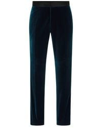 BOSS - Genius Tux Cotton Slim Fit Suit Trousers - Lyst