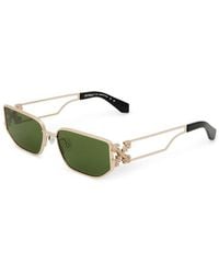 Off-White c/o Virgil Abloh - Allen Rectangle Sunglasses - Lyst