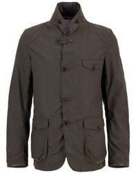Barbour - Beacon Sports Long Sleeve Tailored Fit Wax Jacket - Lyst