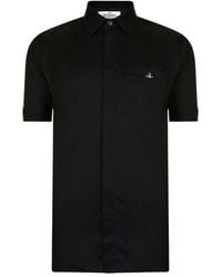 Vivienne Westwood - Cotton Classic Saturn Orb Short-Sleeved Shirt - Lyst