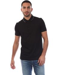 BOSS - Paule 4 Slim Fit Polo Shirt With Tonal Logo - Lyst