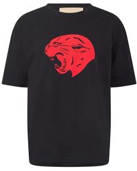 Valentino - Val Panther Tee Sn64 - Lyst