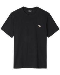 Paul Smith - Regular Fit Zebra Crew-Neck T-Shirt - Lyst