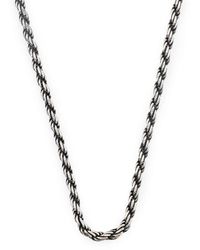 Serge Denimes - Sdn Rope Necklace Sn44 - Lyst