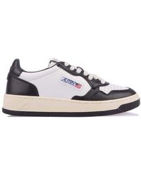 Autry - Medalist Leather Court Trainers Size 4 - Lyst