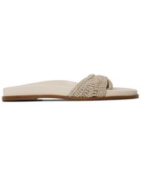 Magda Butrym - Crochet Strap Flat Sandals - Lyst