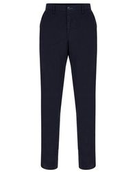 Paul Smith - Tapered Fit Stretch Cotton Chinos - Lyst