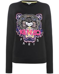 KENZO Tiger Sweatshirt - Black