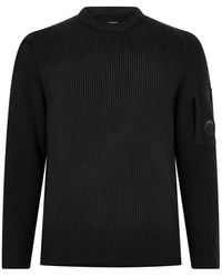 C.P. Company - Cp Full Rib Crew Sn64 - Lyst