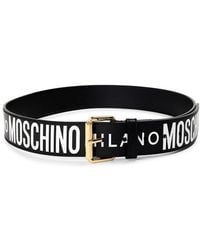 Moschino - Leather Belt - Lyst