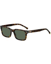 BOSS - Round Sunglasses - Lyst
