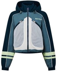 Red Run - Skyline Nylon Track Jacket - Lyst