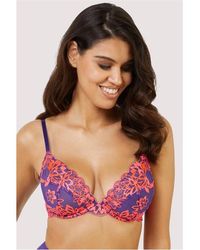 Playful Promises - Ada Blossom & Neon Plunge Bra - Lyst