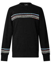 Paul Smith - Ps Stripe Crew Knit Sn64 - Lyst