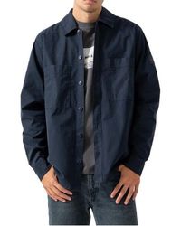 BOSS - Locky M Long Sleeve Oxford Shirt - Lyst