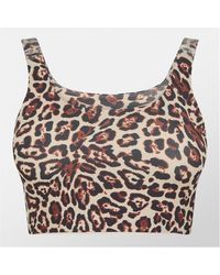 Goldbergh - Althea Metallic Medium Impact Sports Bra - Lyst