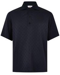 CASABLANCA - Casa Silk Mono Polo Sn63 - Lyst