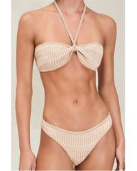 Devon Windsor - Finn Knit Bikini Top - Lyst