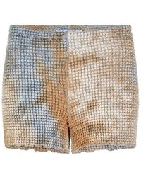 Off-White c/o Virgil Abloh - Tie Dye Shorts, All Over Design - Lyst