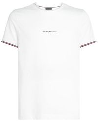 Tommy Hilfiger - Cotton Panel T-Shirt - Lyst