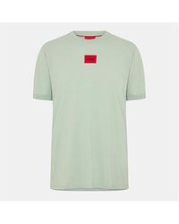 HUGO - Diragolino T Shirt - Lyst