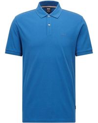 BOSS - Pallas Polo Iconic Logo Embroidered Shirt - Lyst