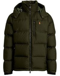 Polo Ralph Lauren - El Cap Water Resistant Duck Down Detachable Hood Short Puffer Jacket - Lyst