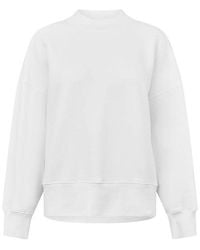 Palm Angels - Classic Curved Logo Crew-Neck Sweater Ladies - Lyst