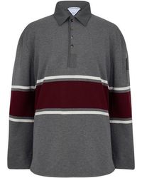 Bottega Veneta - Longsleeve Rugby Shirt - Lyst
