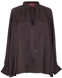 Gucci - Long Sleeve Patterned Shirt - Lyst