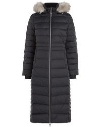 Tommy Hilfiger - Tyra Down Maxi With Fur - Lyst